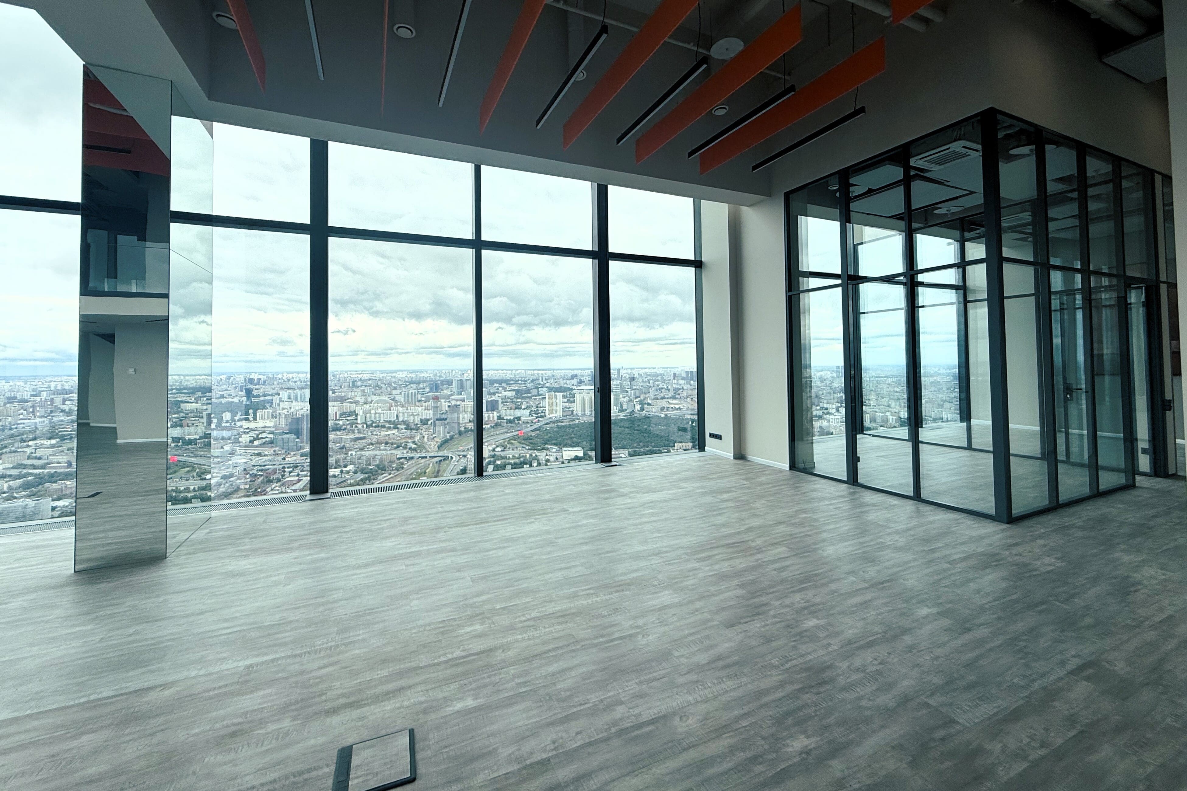 Вид из офиса 240 м² Neva Towers на Москва-Сити